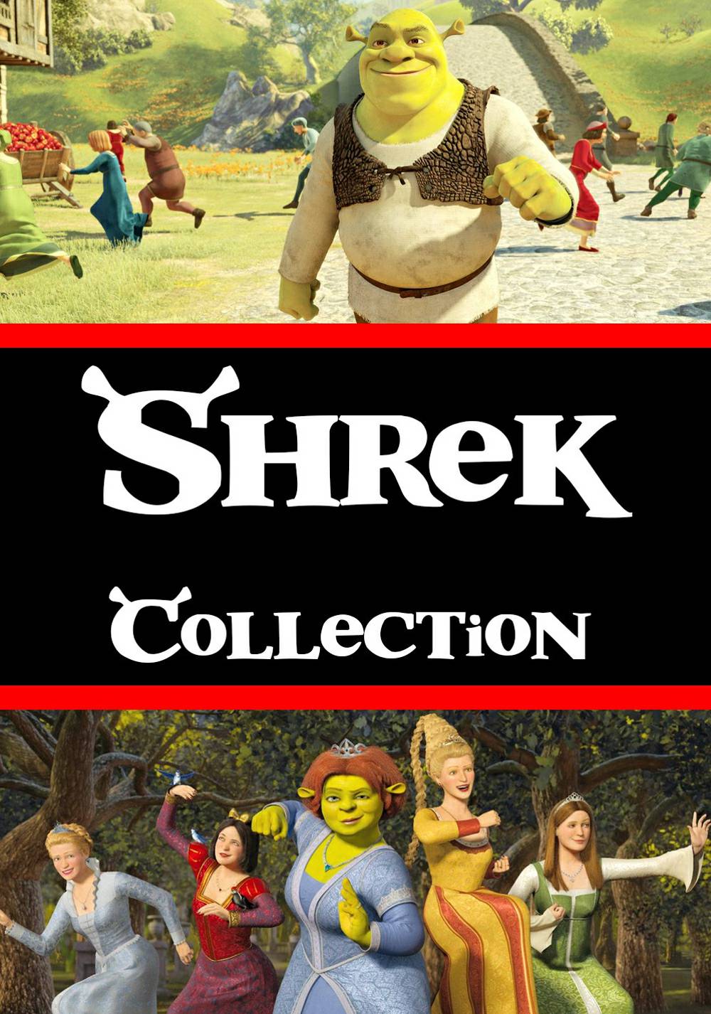 Шрек - Колекция 5 in 1 / Shrek collection (2004-2009)